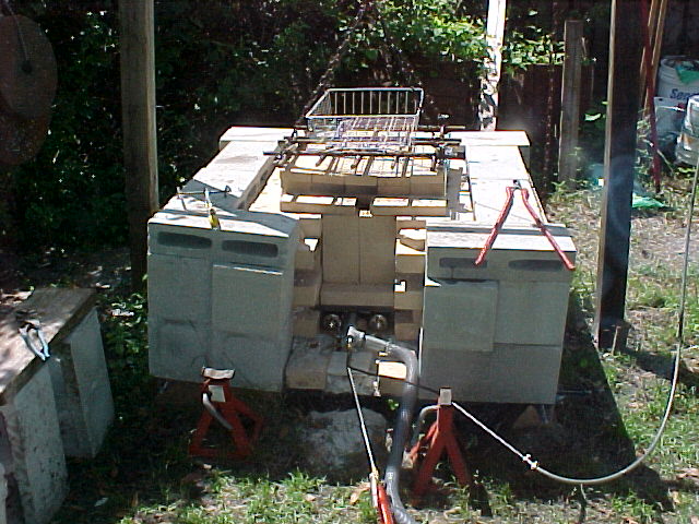 first furnace with dry rack